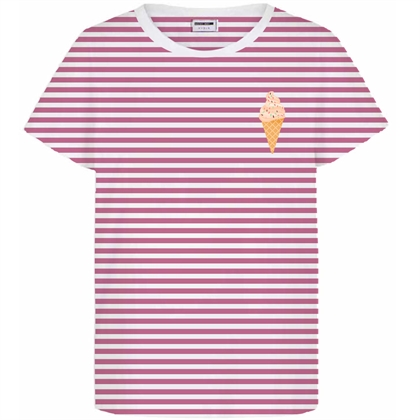 Noisymay dame/ pige "T-shirt" -  Nate - Pink powder